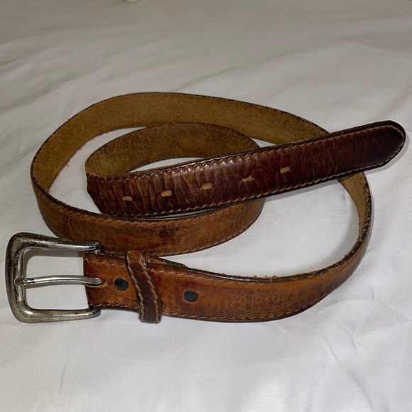 Justin Boots Other - JUSTIN MENS GENUINE LEATHER BELT SIZE 42” WITH REMOVABLE BUCKLE